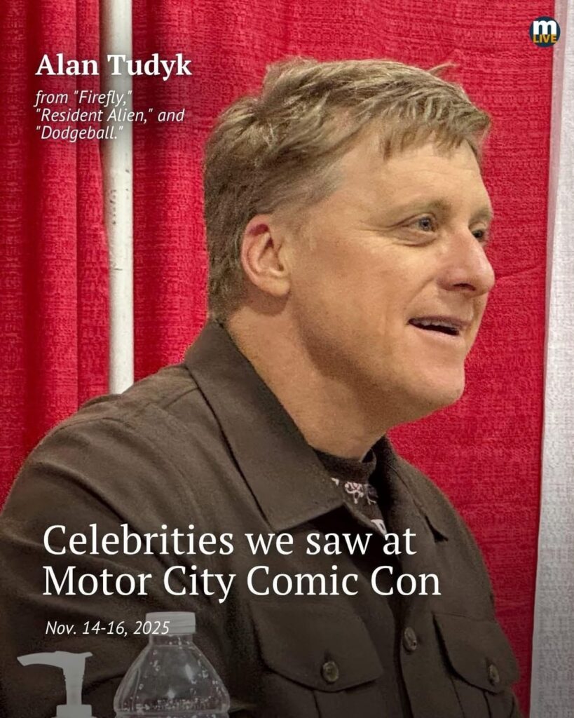 Celebrities we saw at Motor City Comic Con 2025 in Novi, MI.