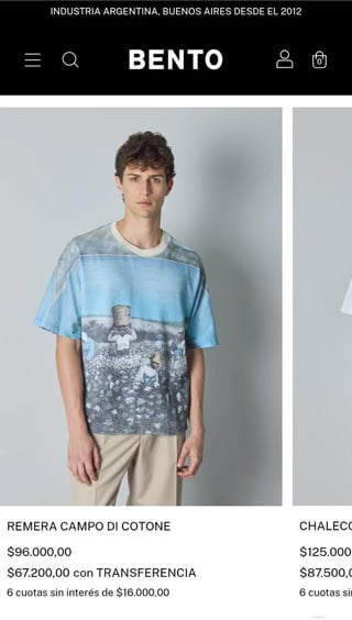 Argentinian clothing brand, BENTO, released a shirt with a photo of a painting by Horace Bradley, depicting slaves working in the field in the South, to pay honor to his grandma who was an Italian immigrant and her "work culture, hard work and values" and assured it had nothing to do with slavery.
