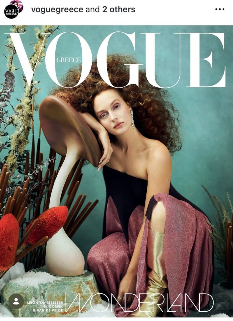 Leighton Meester for Vogue Greece, December 2025