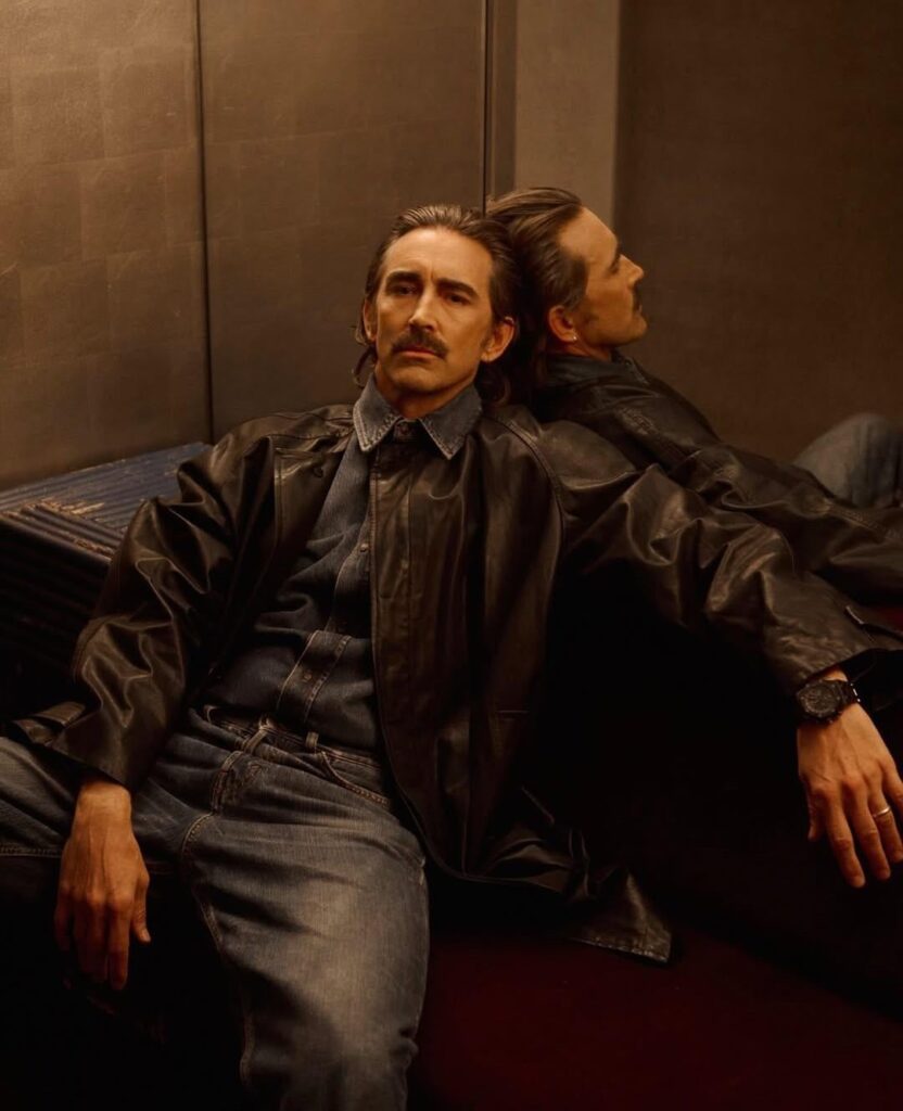 Lee Pace in Haikure at the premiere of 'The Running Man' in NYC. Styled by Michael Fisher. (November 9, 2025)