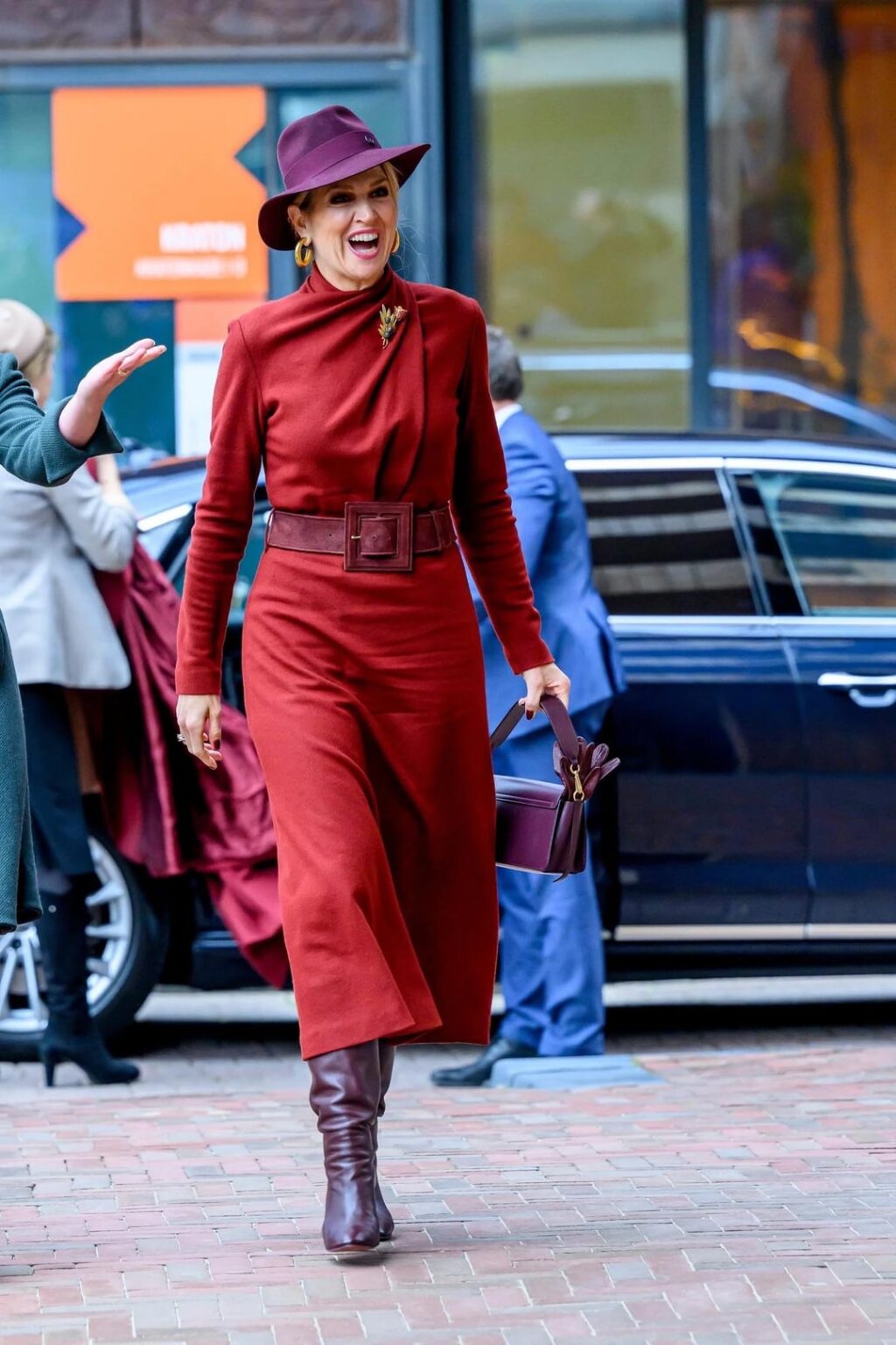 Queen Maxima Attends Opening of the SAWA Residential Building iin Rotterdam