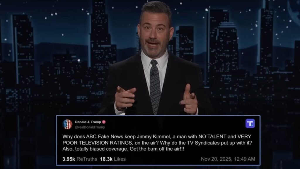 Jimmy Kimmel Makes Trump a Proposal: I’ll Quit, If You Quit Too