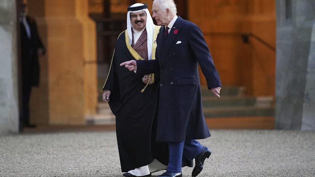 Charles flew to the Cotswolds for a one hour meeting with the King of Bahrain, a close friend of Andrew’s, on Nov 11, fueling speculation that Andrew may move there