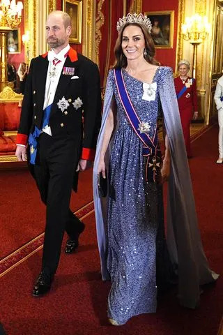 Aaron Chown / POOL / AFP via Getty Prince William and Kate Middleton at Windsor Castle for state banquet on Dec. 3, 2025