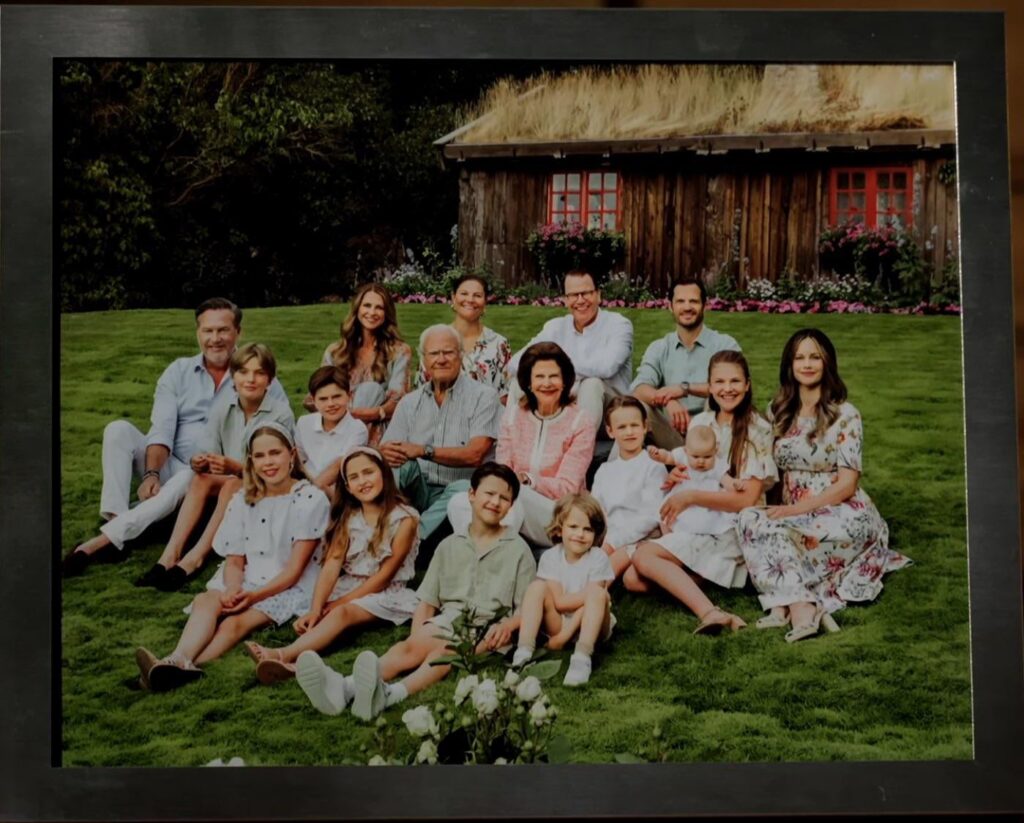 New Pic of the Swedish Royal Family Shared During Carl Gustaf’s Christmas Speech