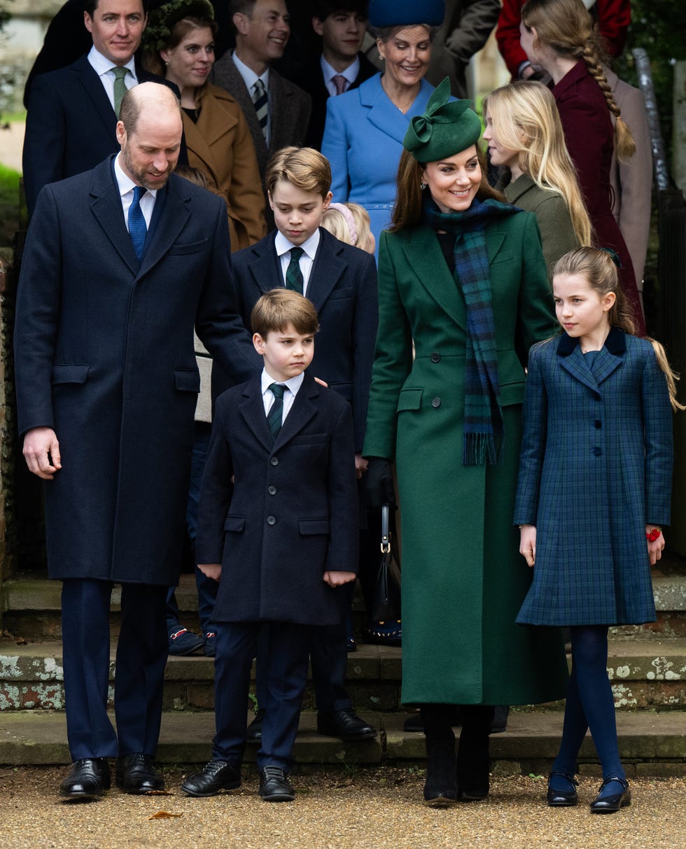 The British Royal Family Attend The Christmas Morning Service