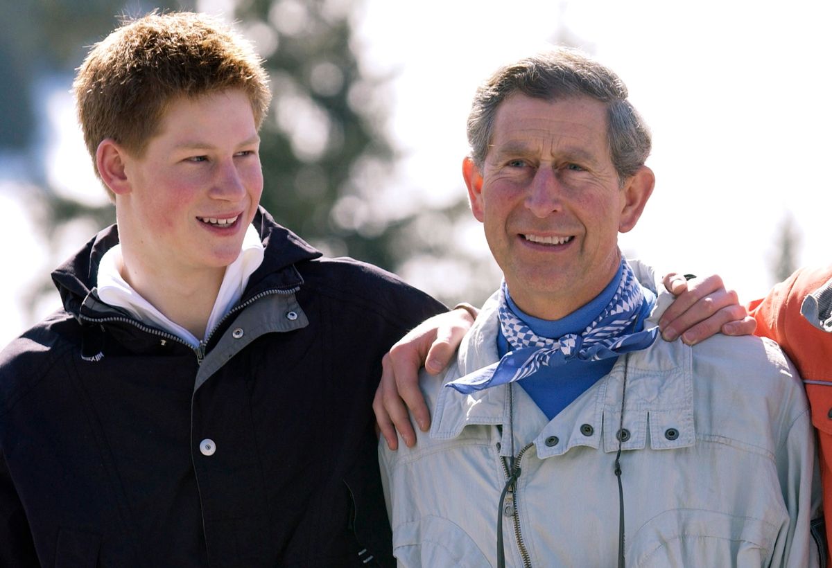 King Charles and Prince Harry