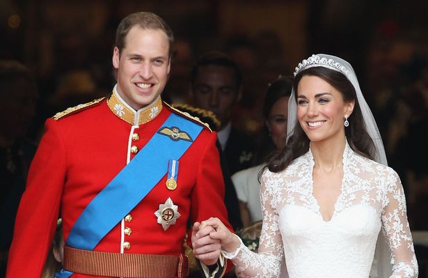 They were hired to keep rain away on Kate and Wills big day 