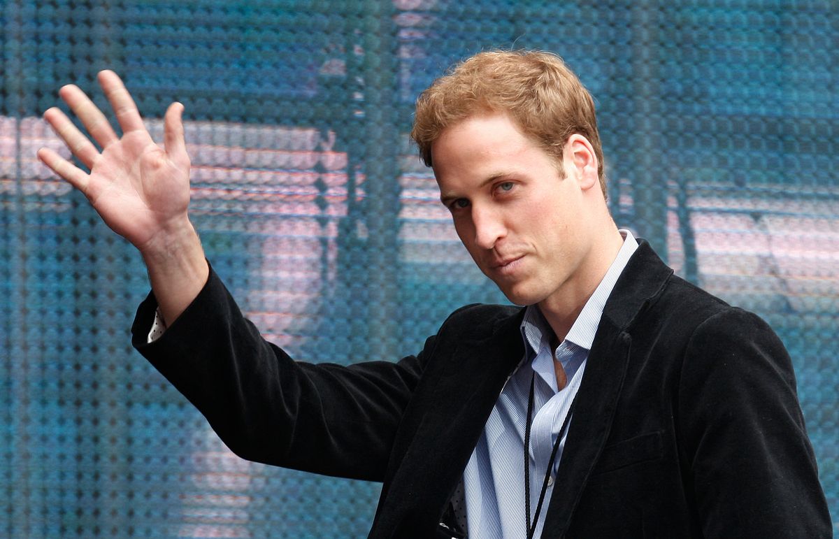 Prince William when he was younger