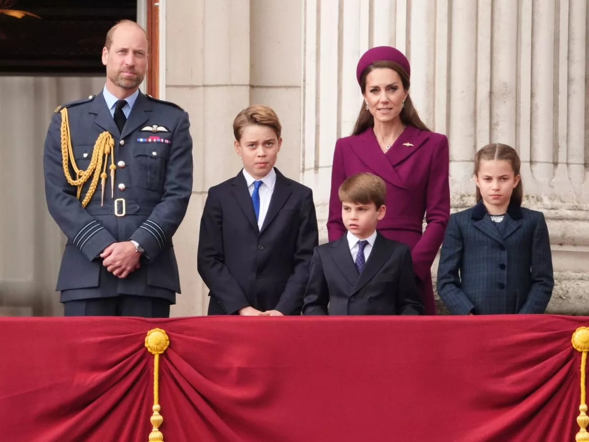 A photo of the royals