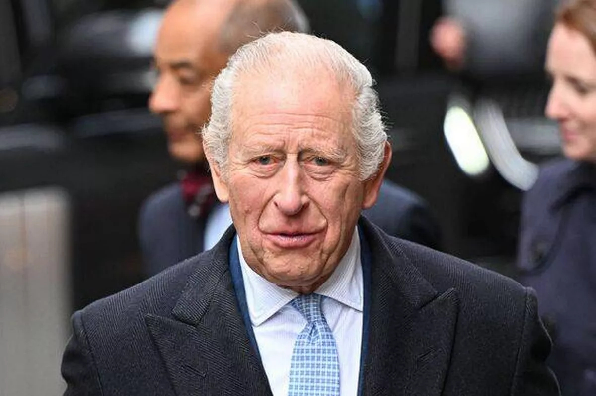 King Charles III at Fortnum & Mason