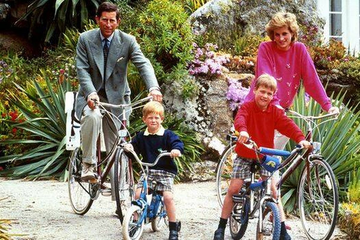 Prince William enjoys a cycling holiday on Tresco.