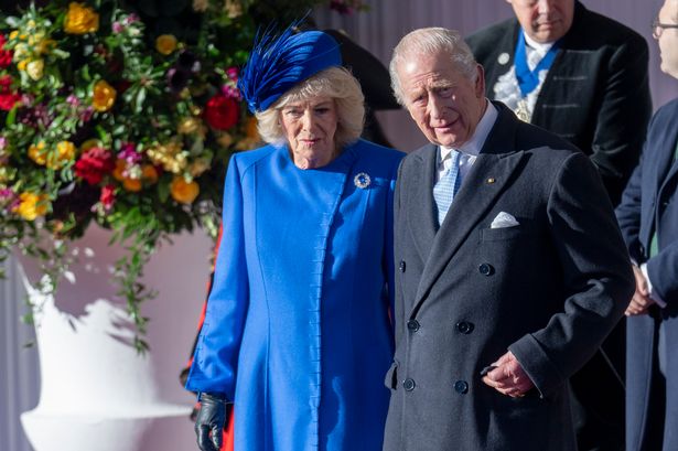 King Charles III and Queen Camilla earlier this month