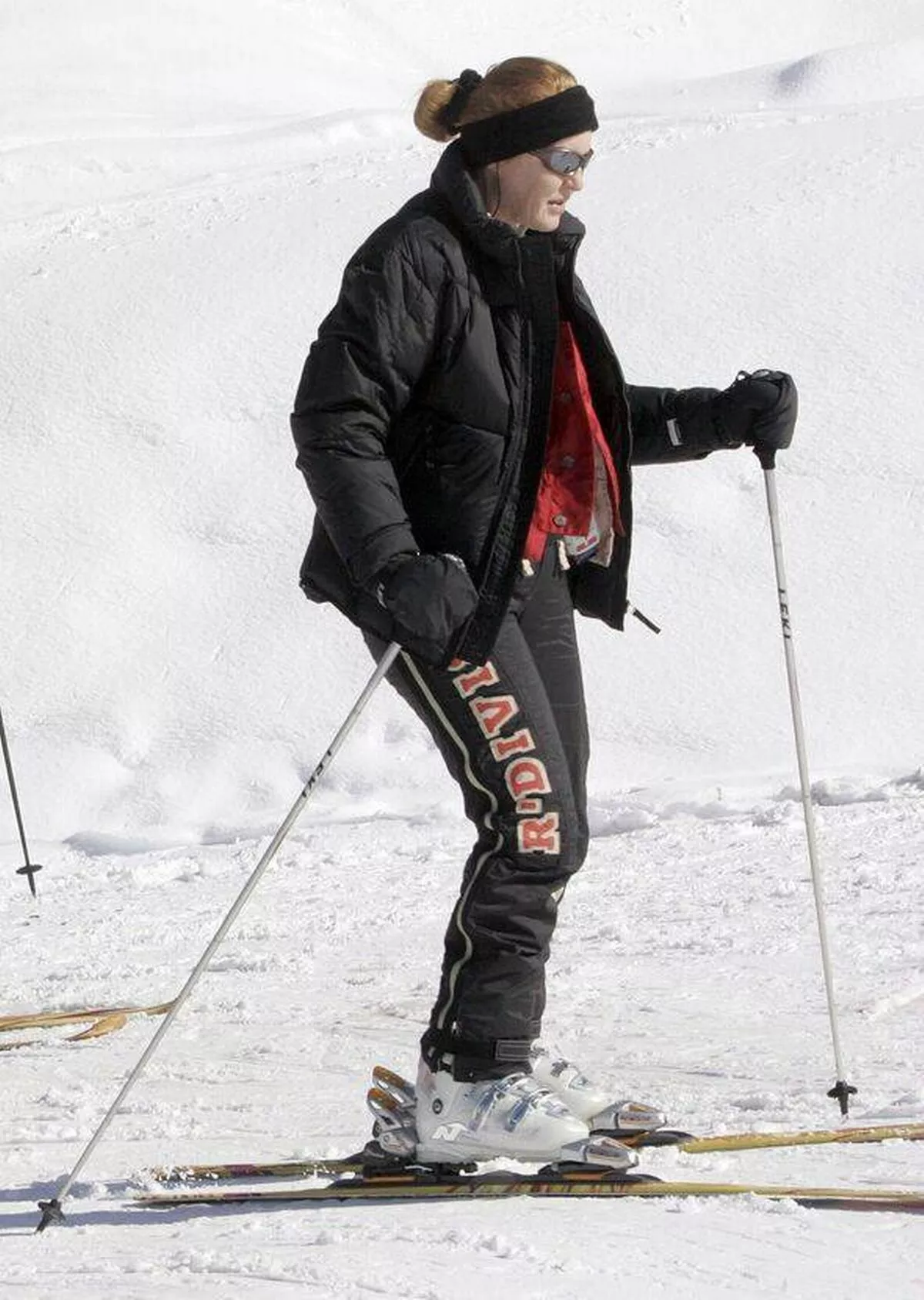 The Duchess Of York In Verbier, Switzerland