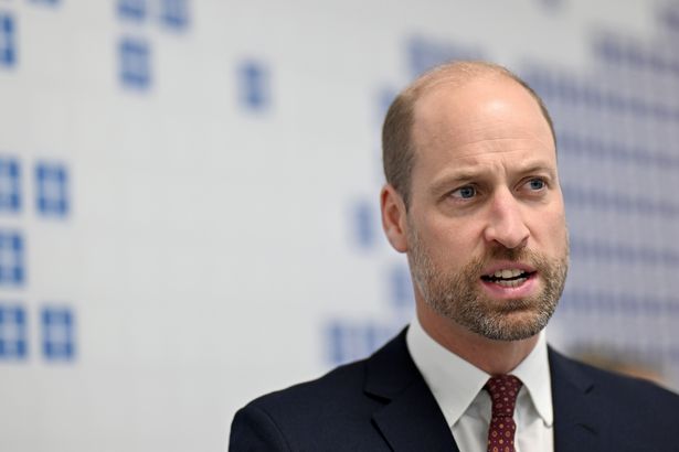 Prince Willian speaking at a visit