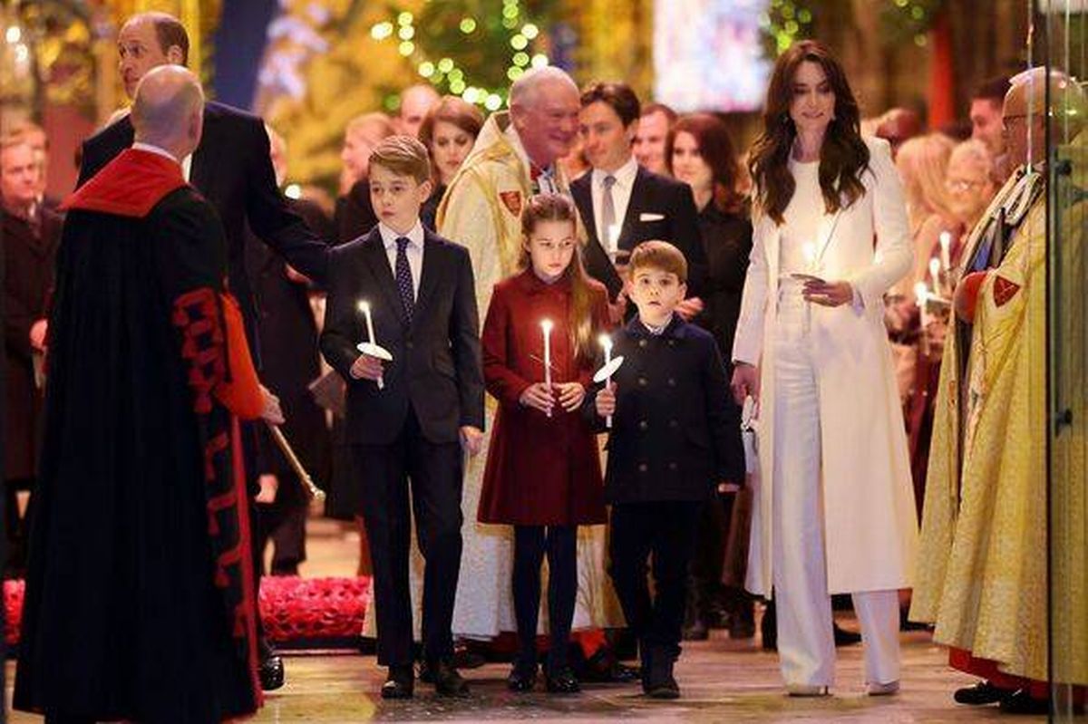 The Royal Family Attend The