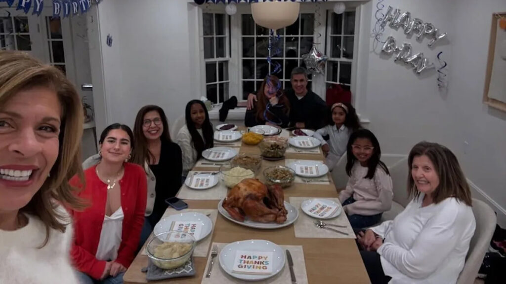 Hoda Kotb Shares Sweet Photos of Family Thanksgiving Celebrations – Fans React Yahoo entertainment home