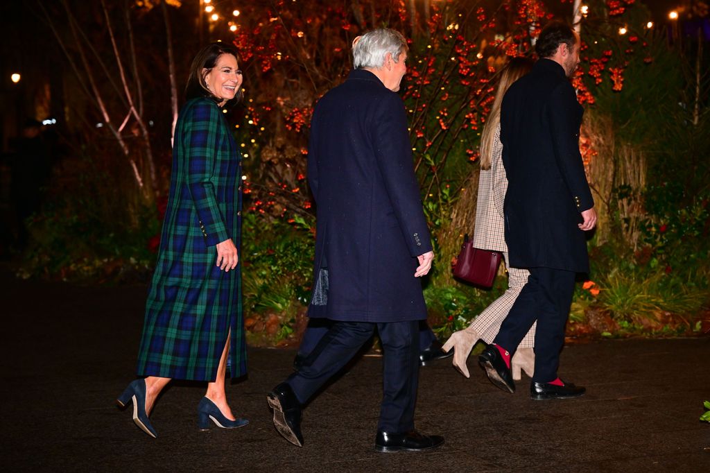 Carole Middleton and Michael Middleton
Together at Christmas Carol Service, Westminster Abbey, 