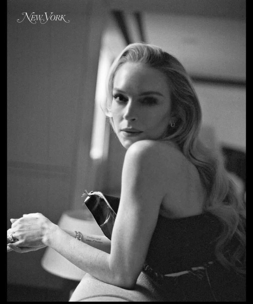Lindsay Lohan, photographed by Mark Seliger for NY Magazine