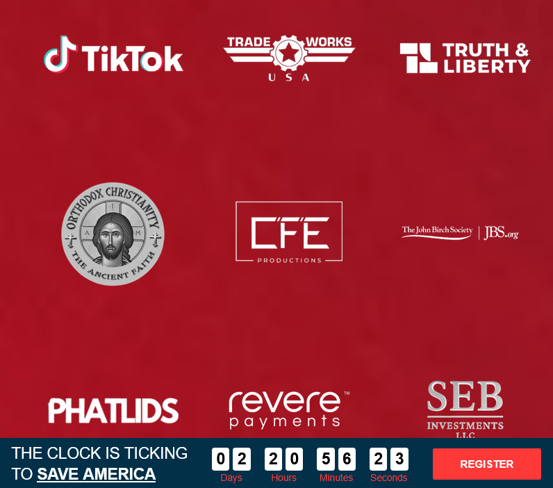 TikTok is sponsoring the Turning Point USA "AmericaFest" 2025