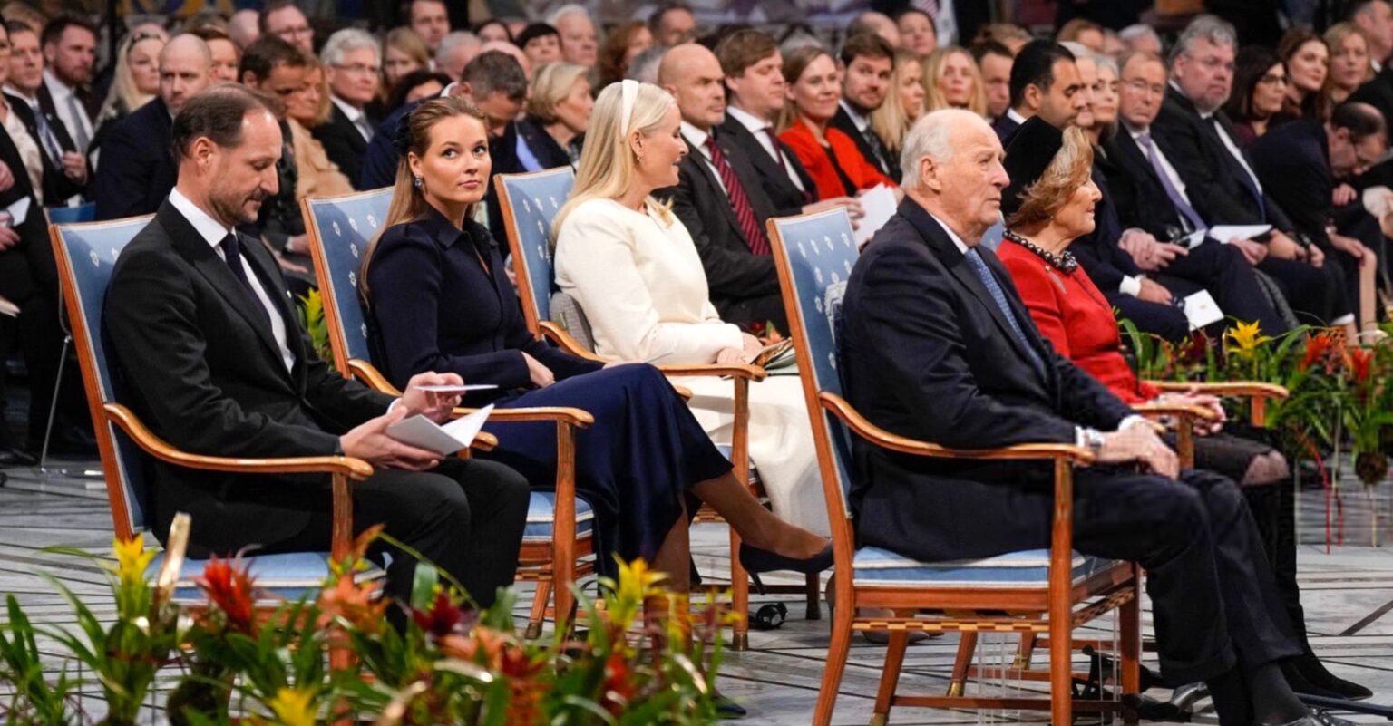 Norwegian Royal Family at Nobel Peace Prize Ceremony
