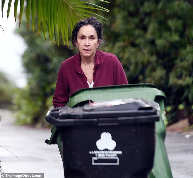 The star, 71, looked upbeat as she stepped out to tackle a few everyday chores.
