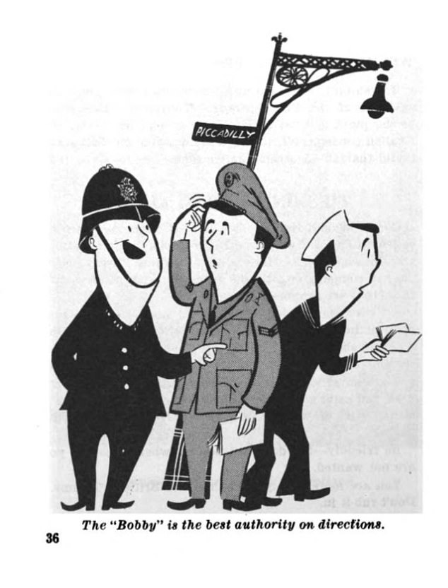 British police were described as the 'best authority on directions'