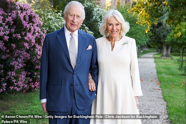 King Charles and Queen Camilla released their Christmas card on December 6 which features a photograph of the couple taken in the grounds of Villa Wolkonsky, the British Ambassador's residence in Rome, during their Majesties' State Visit to Italy