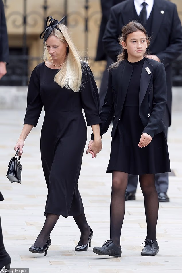 The last time that Lady Davina Windsor's daughter Senna K¿whai Lewis made a public appearance was at the late Queen's state funeral in London on September 19, 2022