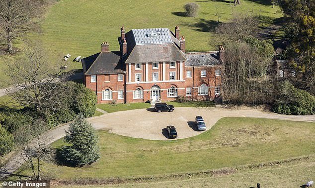 Forest Lodge in Windsor Great Park, the new home of the Prince of Wales and his family