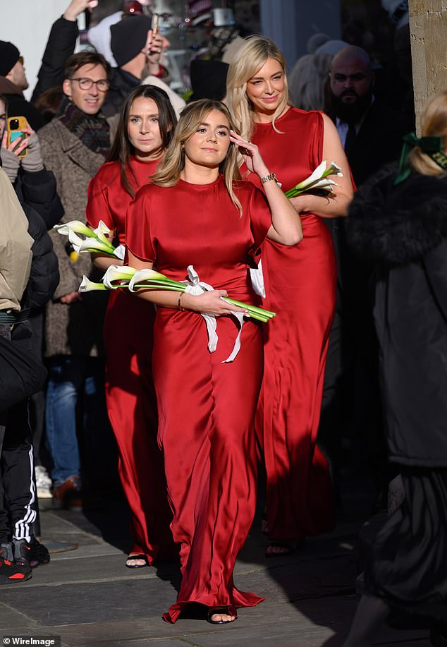 The Peaty family were all uninvited from the nuptials, aside from Adam's sister Beth who was a bridesmaid alongside Holly's sisters Megan and Tilly