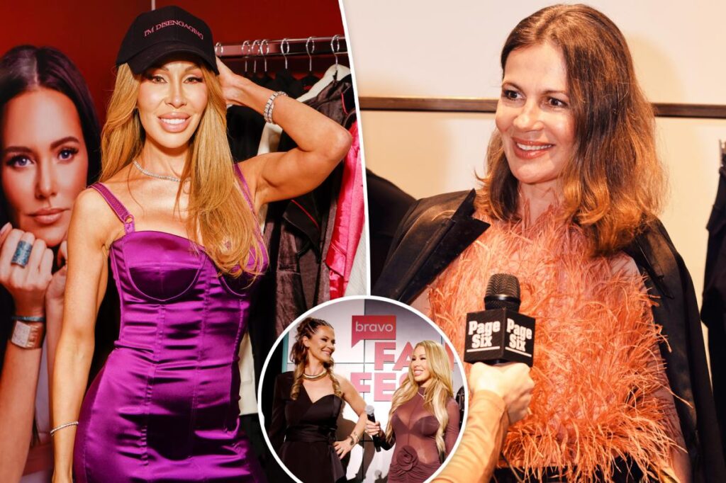 Julia Lemigova reveals where she stands with Lisa Hochstein after heated airport confrontation Julia Lemigova reveals where she stands with Lisa Hochstein after heated airport confrontation