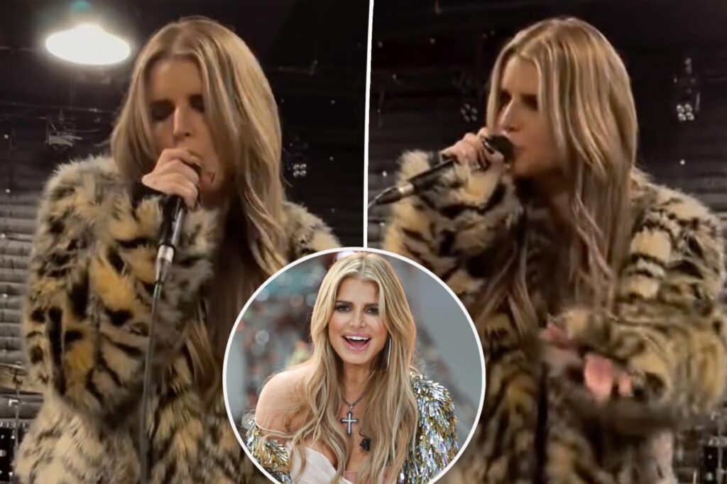 Jessica Simpson debuts dramatic ‘hot chocolate brunette’ hair transformation
