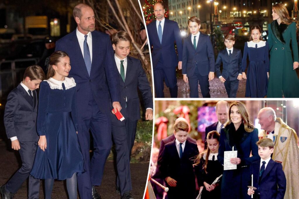 How Kate Middleton’s 3 kids gave personalized touch to mom’s Christmas service décor How Kate Middleton's 3 kids gave personalized touch to mom's Christmas service décor