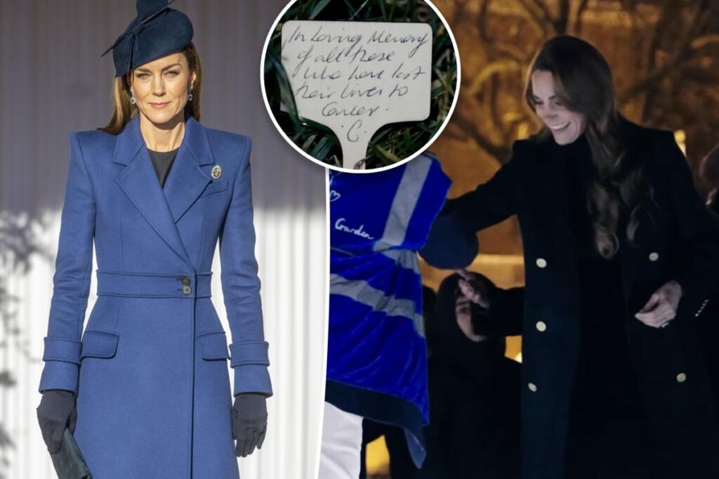 How Kate Middleton honored late cancer patients at London's Ever After Garden