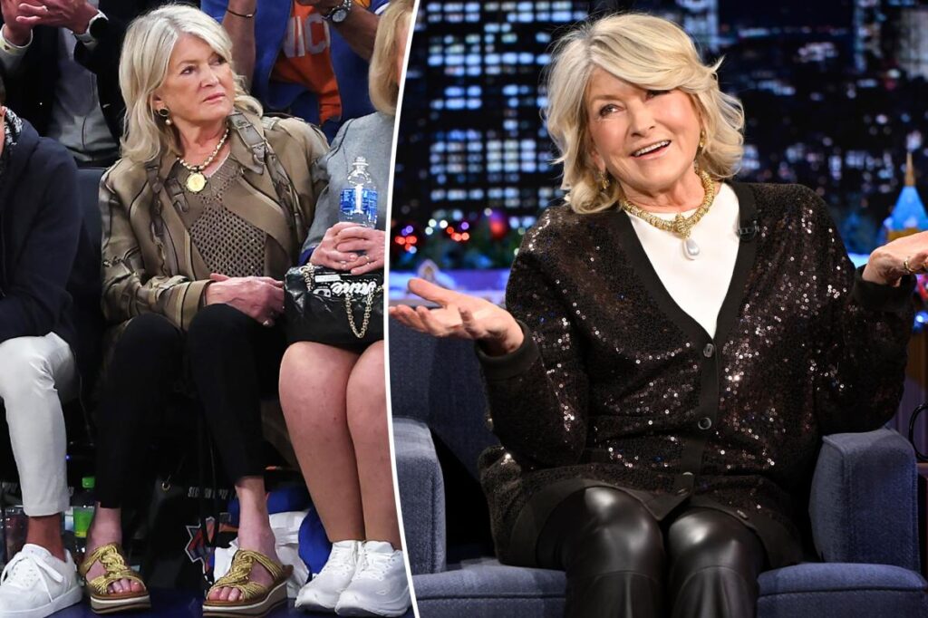 Martha Stewart says Jalen Brunson broke her toe at a Knicks game Martha Stewart says Jalen Brunson broke her toe at a Knicks game