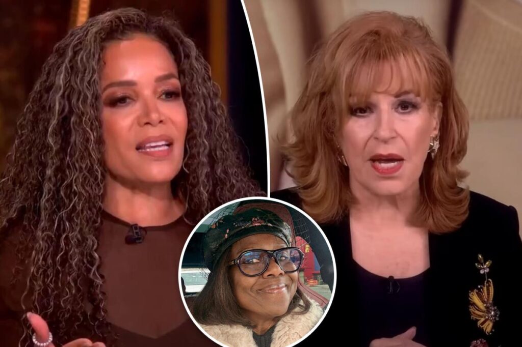 Sunny Hostin and Joy Behar leave junior staffers livid at Deborah Roberts holiday sale Sunny Hostin and Joy Behar leave junior staffers livid at Deborah Roberts holiday sale