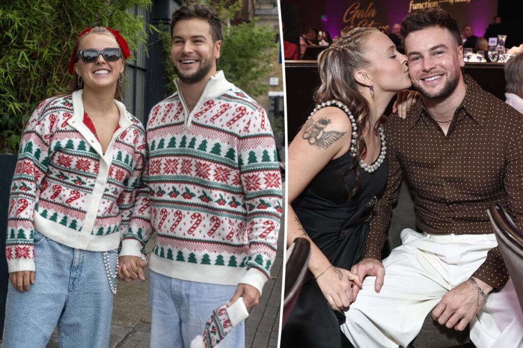 JoJo Siwa and Chris Hughes hint at upcoming engagement as they prepare for first Christmas together JoJo Siwa and Chris Hughes hint at upcoming engagement as they prepare for first Christmas together