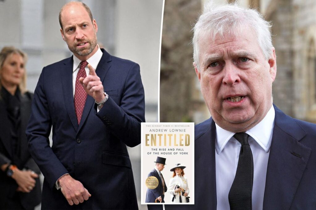 Prince William wants to ‘deal’ with disgraced uncle Andrew before King Charles’ death, royal author claims Prince William wants to 'deal' with disgraced uncle Andrew before King Charles' death, royal author claims
