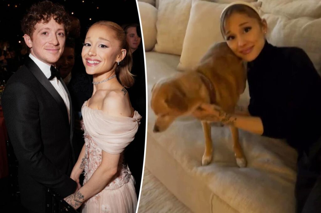 Ethan Slater shares photos of Ariana Grande enjoying holiday