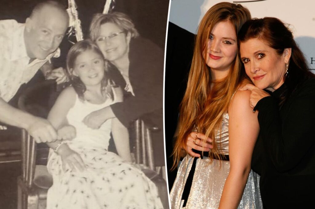Carrie Fisher's daughter, Billie Lourd, pays tribute to late mom