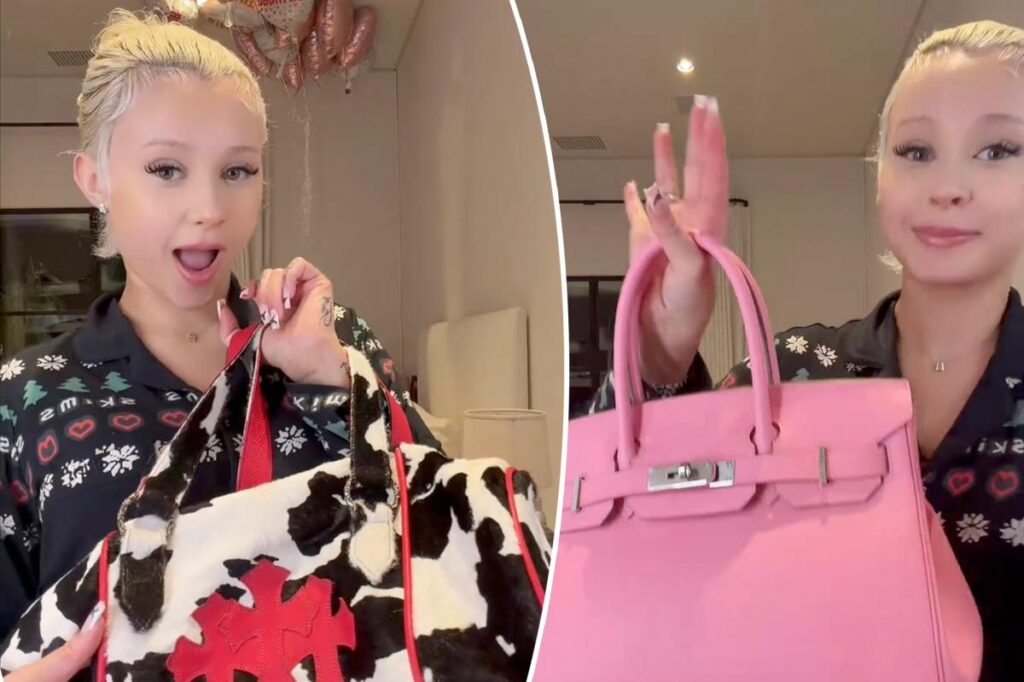 Alabama Barker shows off $200K Christmas haul
