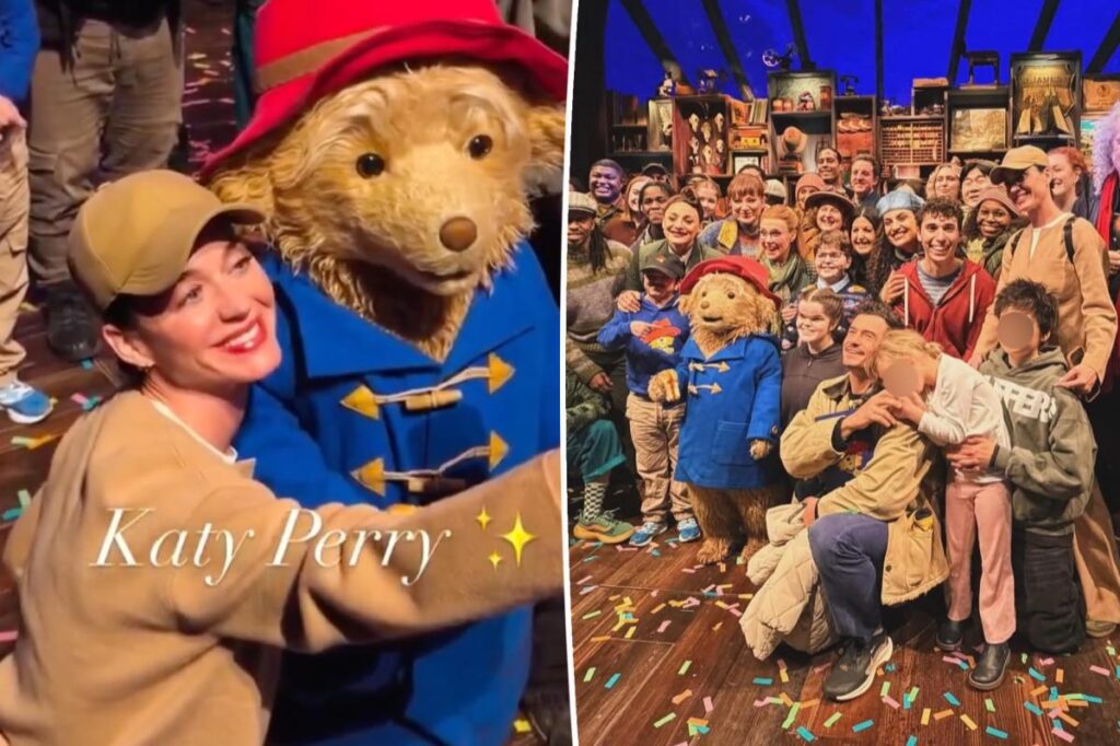 Exes Katy Perry and Orlando Bloom take daughter to 'Paddington' play in rare outing