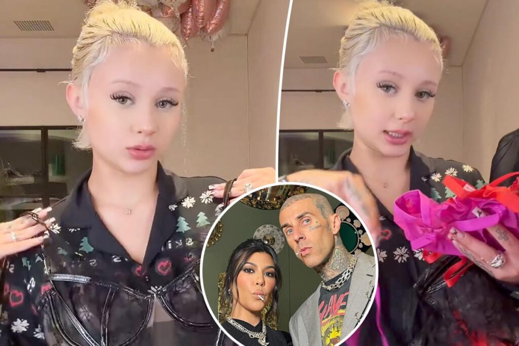 Alabama Barker fires back at haters after dad Travis Barker gifts her lingerie for Christmas Alabama Barker fires back at haters after dad Travis Barker gifts her lingerie for Christmas
