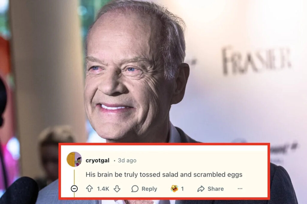 Kelsey Grammer Is Getting Dragged By His Former Co-Star For His Weird Trump Comment Yahoo entertainment home