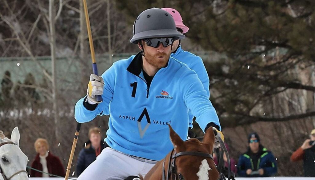 Prince Harry draws warm fan reaction after Aspen polo photos surface