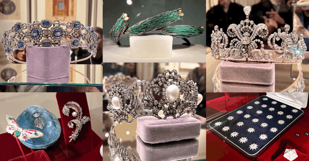 A.E.Köchert Exhibition at the Royal Palace near Budapest begins today with jewels from Austrian nobility, Hapsburg family and Princess Caroline of Monaco on display