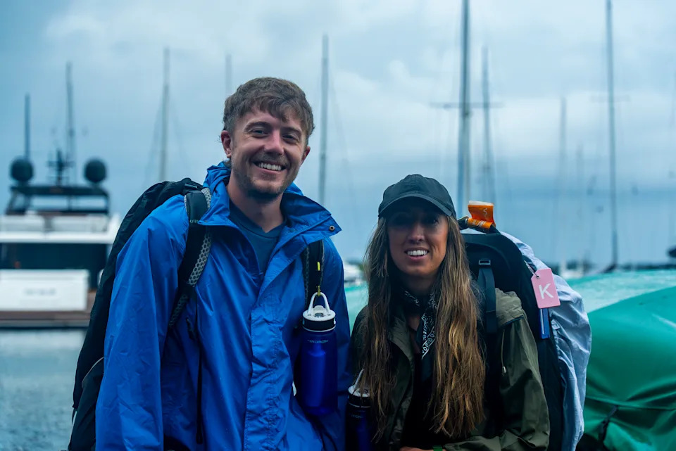 The Kemps faced some rough parts of the journey. (BBC)