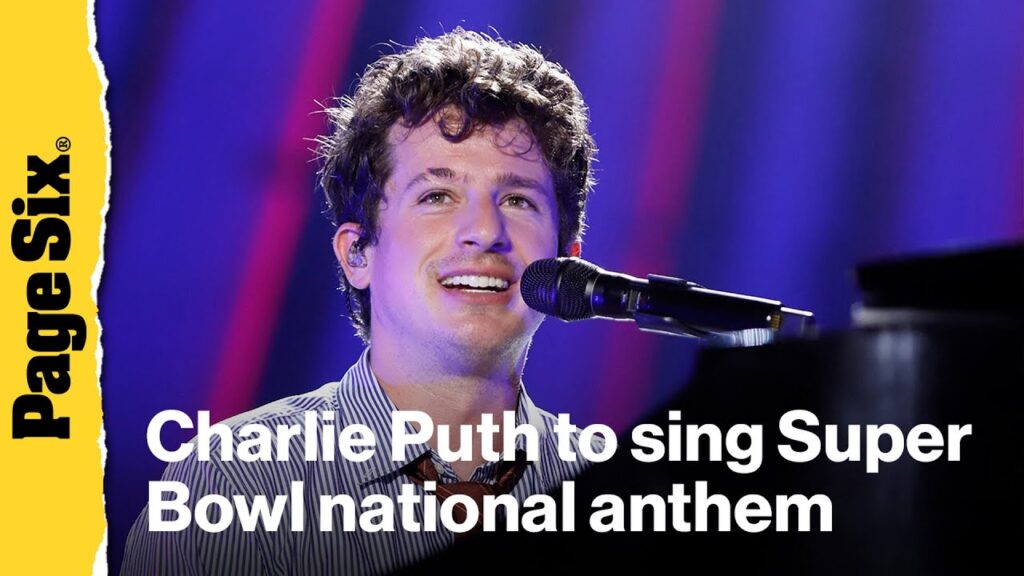 Charlie Puth to sing national anthem at 2026 Super Bowl