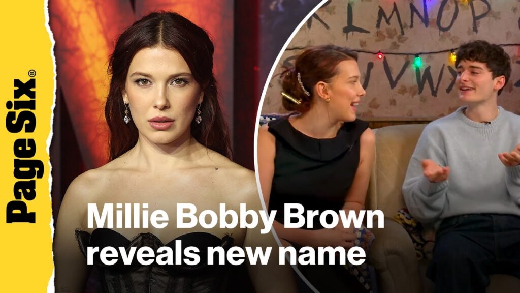 Millie Bobby Brown reveals new name, talks working with David Harbour on ‘Stranger Things’